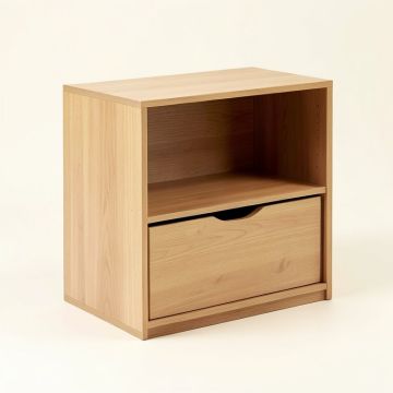 Helsy 2 - Drawer 2 - Shelf Filing Credenza (synthetic illustration; no displayed measurements)