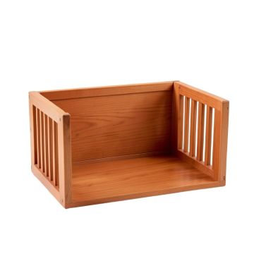 Rowan Bend Empty Furniture-Style Pet Crate - Terracotta
