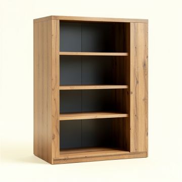 Augustus 25.62 '' H X 60 '' W Etagere Bookcase (synthetic illustration; no displayed measurements)