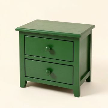 Dawn Dell Nightstand - Green (synthetic illustration; no displayed measurements)