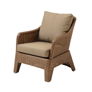Decastro Stacking Patio Dining Chair With Cushion