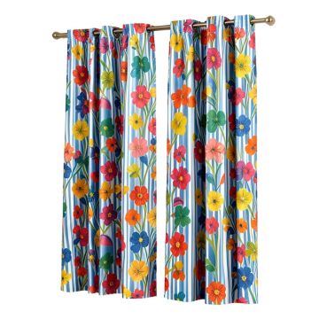 Ambesonne 2 Panel Curtain Set