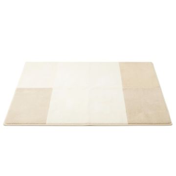 Oak Bend Rectangular Area Rug - Cream
