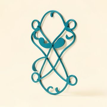 Keep Smiling Metal Wall Décor (synthetic illustration; no displayed measurements)