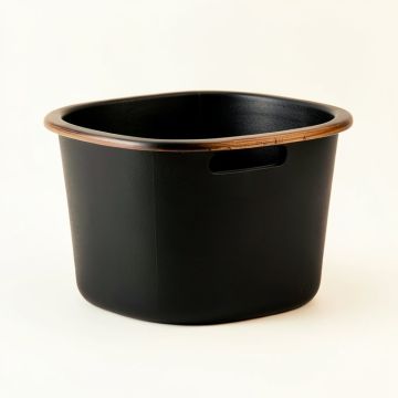 Hazel Brook Laundry Hamper - Black (synthetic illustration; no displayed measurements)