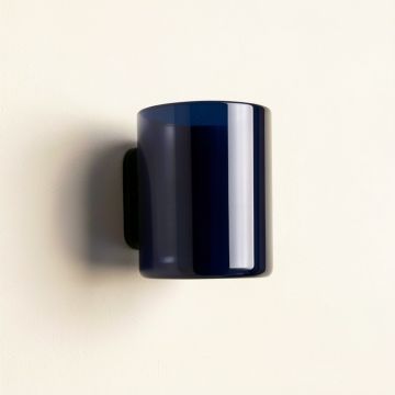 Dawn Dale Wall Sconce Mounted On A Plain Wall - Navy (synthetic illustration; no displayed measurements)