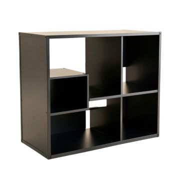 Willow Canyon Desktop Shelving Unit - Black