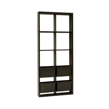 Hazel Bluff Empty Vertical Garden Frame - Black