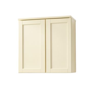 Slate Bend Wall-Mounted Entry Cabinet - Cream