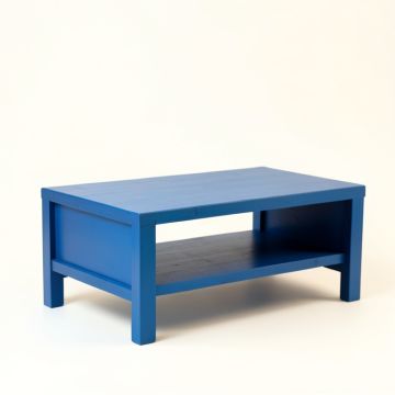 Dune Crossing Coffee Table - Blue (synthetic illustration; no displayed measurements)