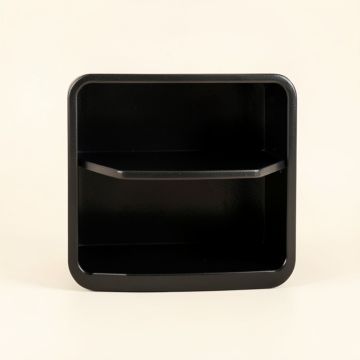 Dune Bluff Empty Mug-Storage Cabinet Insert - Black (synthetic illustration; no displayed measurements)
