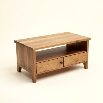 Newfields Solid Wood Coffee Table With Storage (synthetic illustration; no displayed measurements)