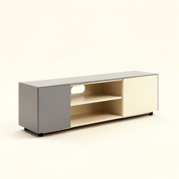 Virginia Entertainment Center For Tvs Up To 65 '' (synthetic illustration; no displayed measurements)