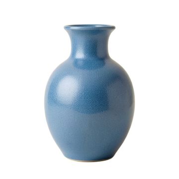 Pine Bridge Empty Decorative Vase - Blue