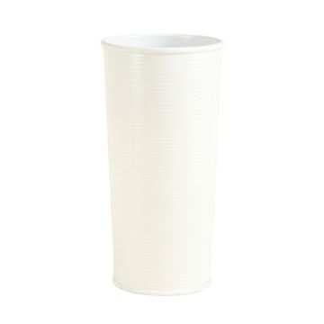 Maple Brook Empty Decorative Vase - White