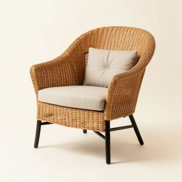 Travers 27.56 '' Wide Papasan Chair (synthetic illustration; no displayed measurements)