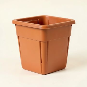 Moss Bridge Closed Garden Compost Bin - Terracotta (synthetic illustration; no displayed measurements)