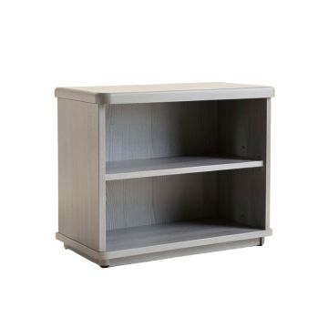 Alder Bend Low Bookcase - Gray