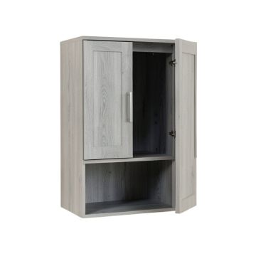 Dune Dale Wall-Mounted Laundry Cabinet - Gray