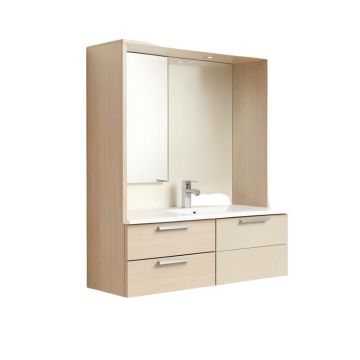 Letourneau 47 '' Wall-Mounted Single Bathroom Vanity Set