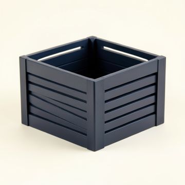 Heath Field Empty Furniture-Style Litter Enclosure - Navy (synthetic illustration; no displayed measurements)