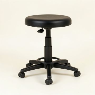 Gutierres Height Adjustable Stool With Footring (synthetic illustration; no displayed measurements)