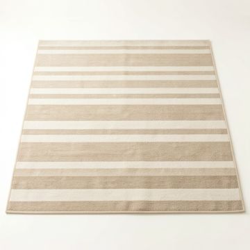 Cedar Branch Rectangular Outdoor Rug - Beige (synthetic illustration; no displayed measurements)