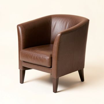 Otani Upholstered Side Chair In Brown (synthetic illustration; no displayed measurements)