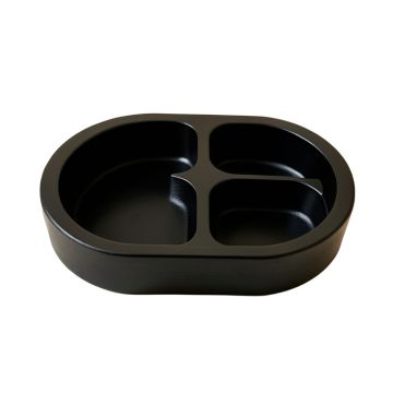 Lake Bend Empty Pantry Drawer Organizer Insert - Black
