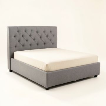 Bletcher Queen Tufted Upholstered Standard Bed (synthetic illustration; no displayed measurements)