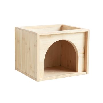 Hill Bend Wall-Mounted Cat Perch - Ivory