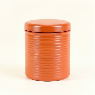 Wren Bluff Storage Canister With Lid - Terracotta (synthetic illustration; no displayed measurements)