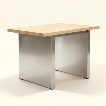 Deroche Kitchen Island Set Stainless Steel (synthetic illustration; no displayed measurements)