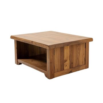 Calabrese Solid Wood Coffee Table With Storage