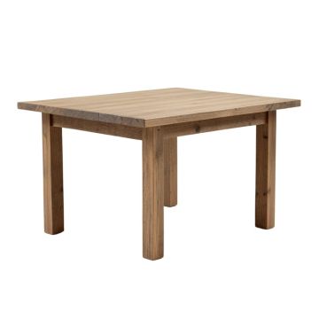 Piggott Rustic Solid Wood Dining Table