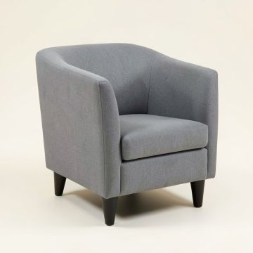 Parsons Upholstered Chair In Gray (synthetic illustration; no displayed measurements)