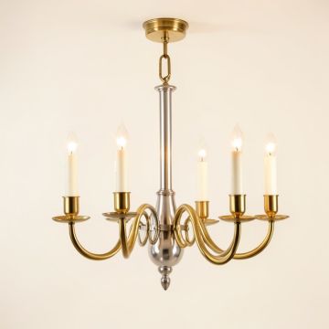 Hermione 5 - Light Candle Style Drum Chandelier (synthetic illustration; no displayed measurements)