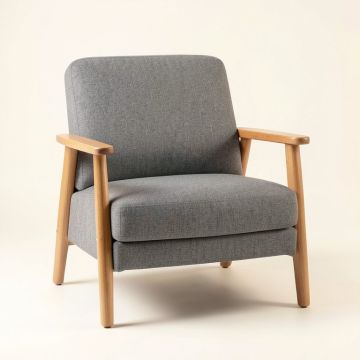 Wren Brook Upholstered Armchair - Gray (synthetic illustration; no displayed measurements)