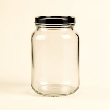 Montana Glass Storage Jar (synthetic illustration; no displayed measurements)