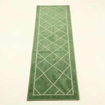 Hazel Branch Narrow Runner Rug - Green (synthetic illustration; no displayed measurements)