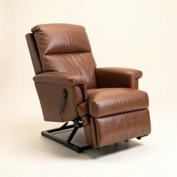 Hadsell 35.8 '' Wide Faux Leather Power Lift Assist Standard Recliner (synthetic illustration; no displayed measurements)