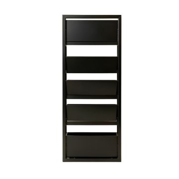 Reed Canyon Empty Vertical Garden Frame - Black