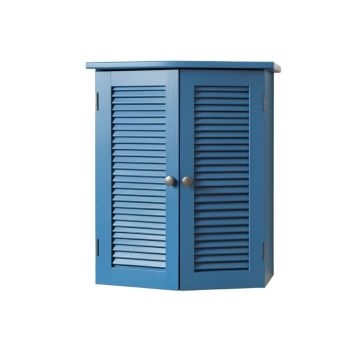 Briar Crest Wall-Mounted Laundry Cabinet - Blue