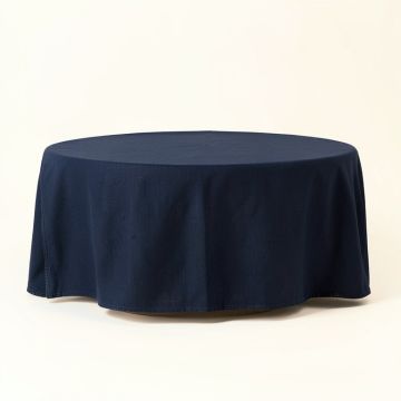 Cove Branch Flat Bed Sheet - Navy (synthetic illustration; no displayed measurements)