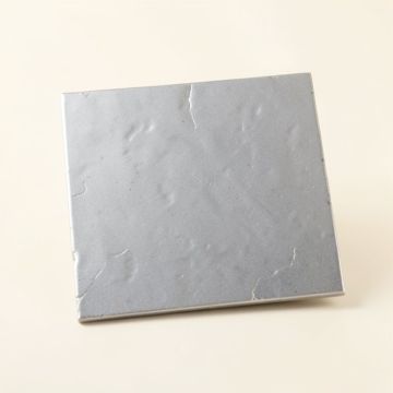 Linear Random Sized Metal Mosaic Tile In Silver (synthetic illustration; no displayed measurements)