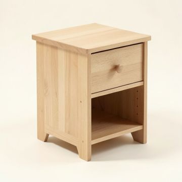 Scallop Nightstand (synthetic illustration; no displayed measurements)