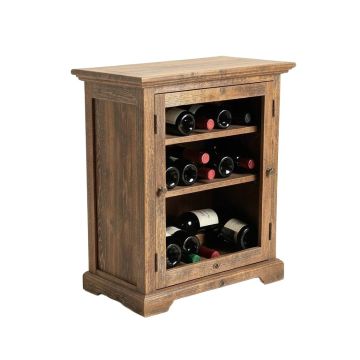Pryor Bar With Wine Storage
