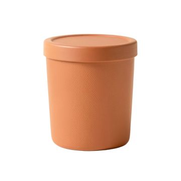 Linden Bend Storage Canister With Lid - Terracotta