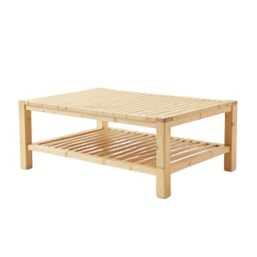 Flint Crest Coffee Table - Ivory