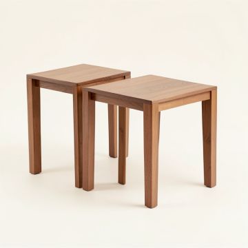 Ogrady Sled 2 Piece Nesting Tables (synthetic illustration; no displayed measurements)